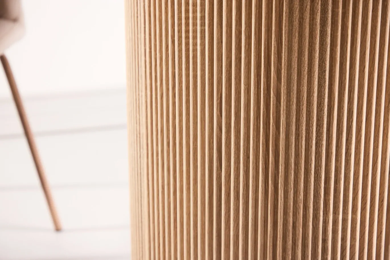 Fjôrd Ronde Eettafel Härön MDF Wit Ø120cm