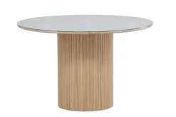Fjôrd Ronde Eettafel Härön MDF Wit Ø120cm