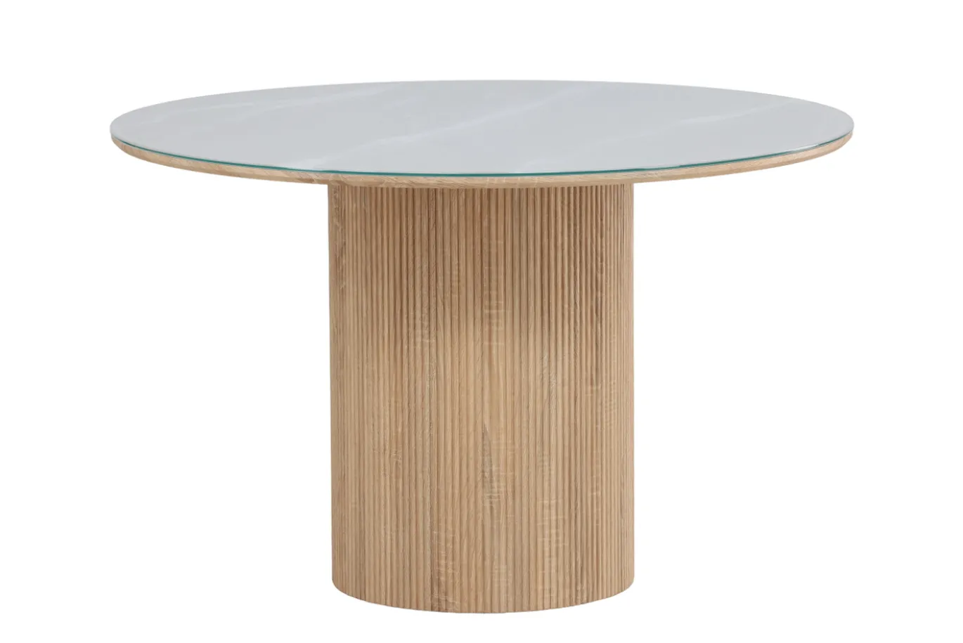 Fjôrd Ronde Eettafel Härön MDF Wit Ø120cm