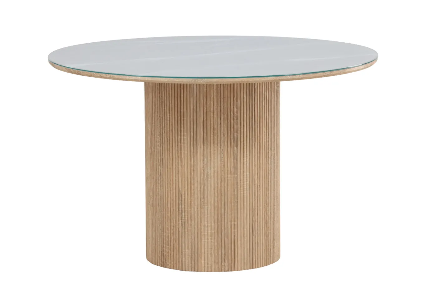 Fjôrd Ronde Eettafel Härön MDF Wit Ø120cm
