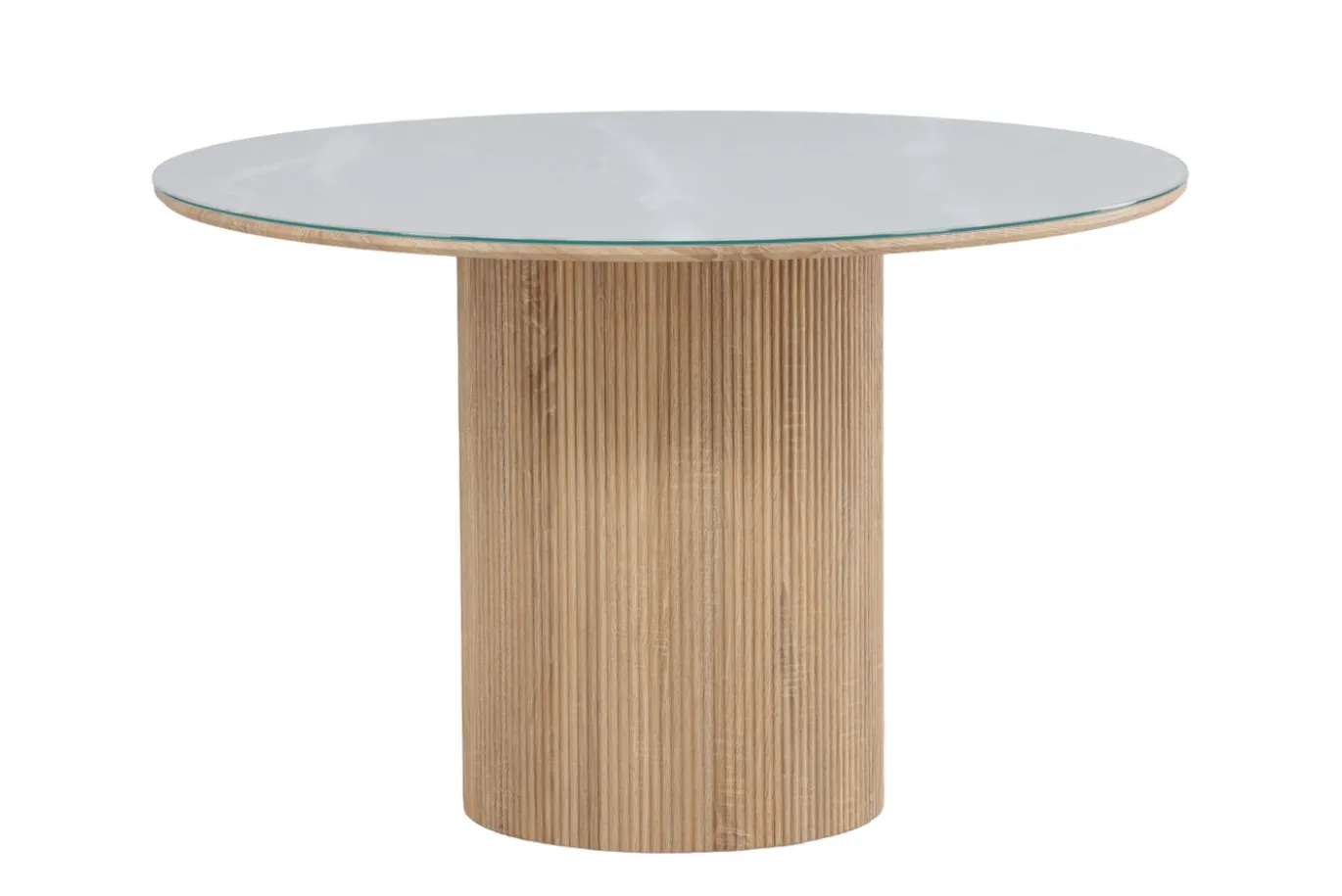 Fjôrd Ronde Eettafel Härön MDF Wit Ø120cm