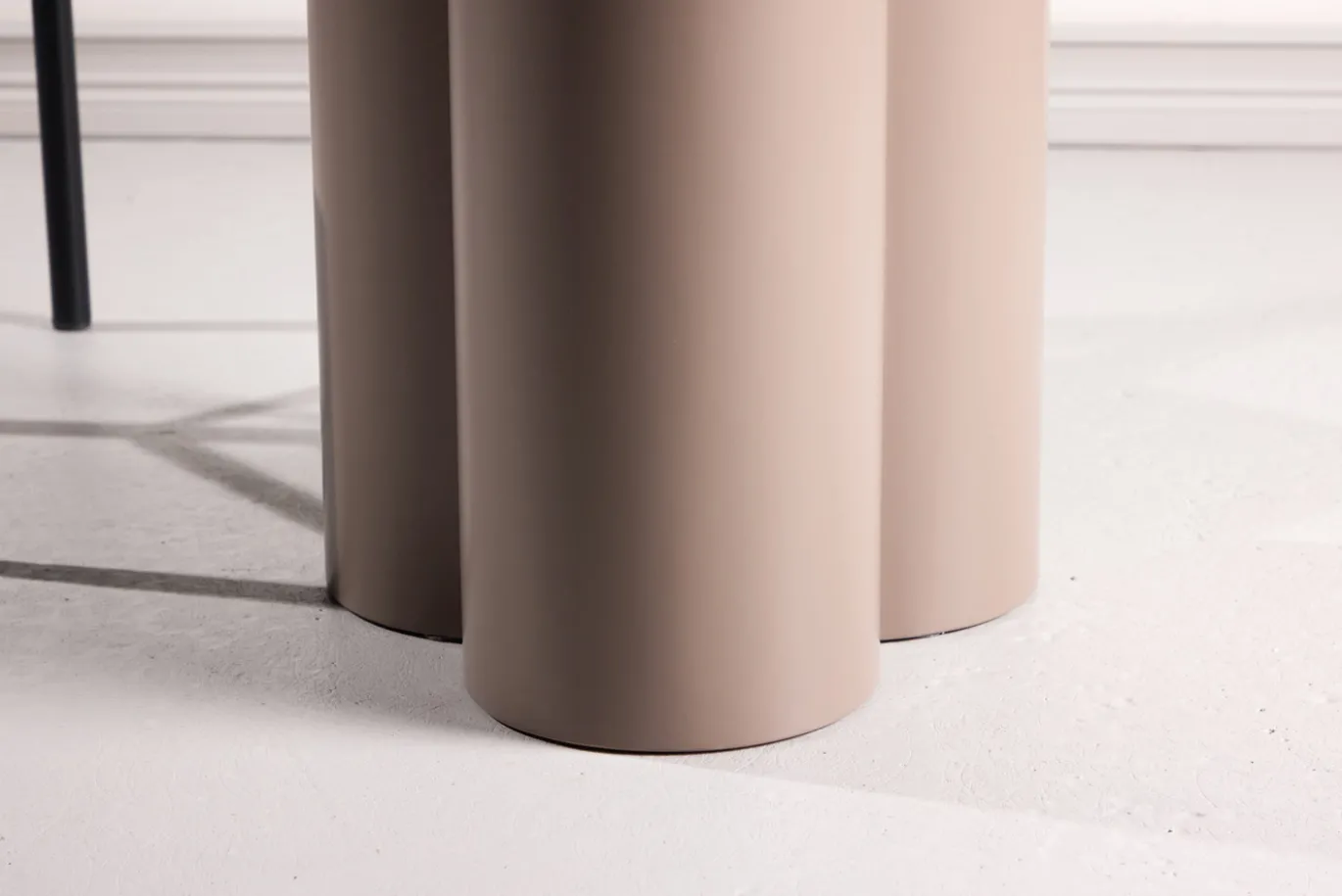 Fjôrd Ronde Eettafel Olivia MDF Donkerbruin Ø110cm