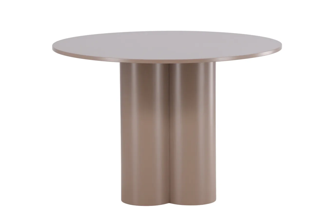 Fjôrd Ronde Eettafel Olivia MDF Donkerbruin Ø110cm