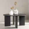 Fjôrd Salontafel Askerön ⌀80cm Zwart