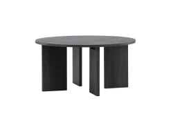 Fjôrd Salontafel Askerön ⌀80cm Zwart