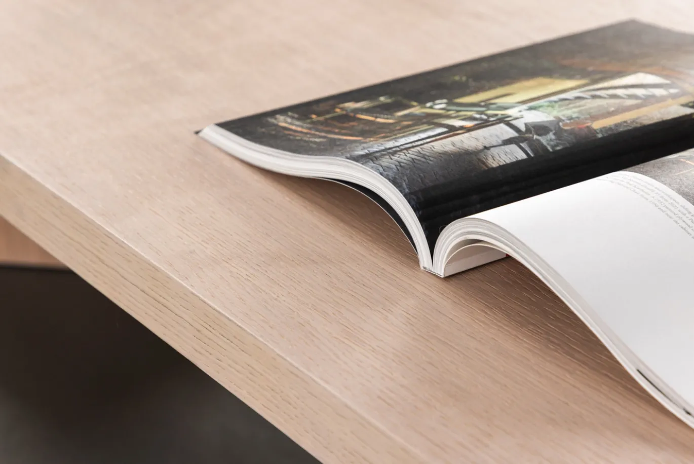 Fjôrd Salontafel Bassholmen Whitewash MDF