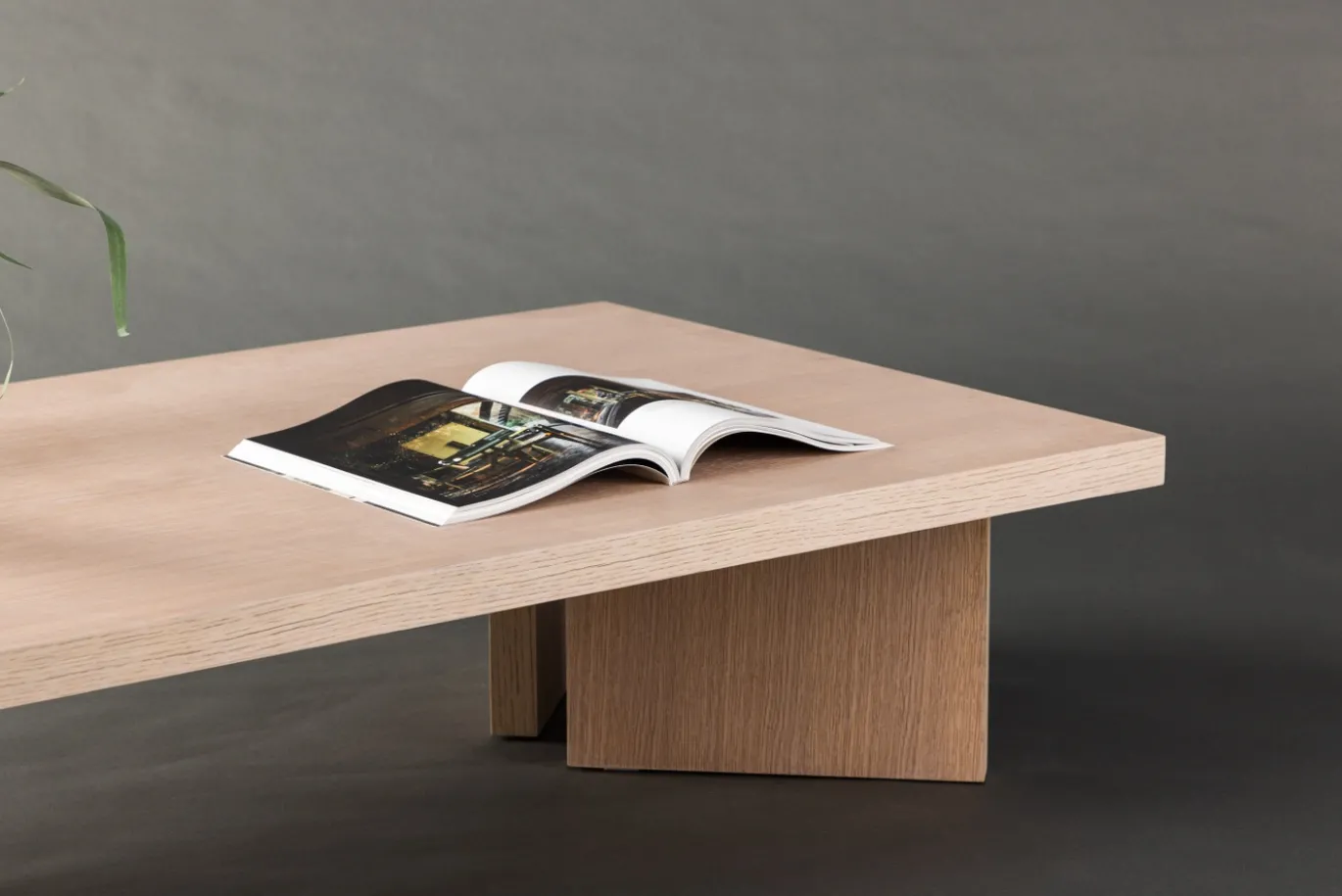 Fjôrd Salontafel Bassholmen Whitewash MDF