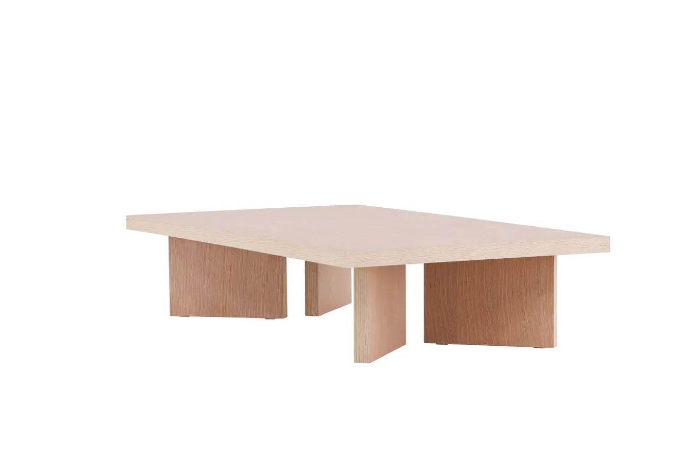 Fjôrd Salontafel Bassholmen Whitewash MDF