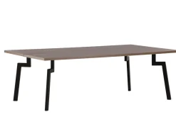 Fjôrd Salontafel Bethan Zwart/Bruin Mdf