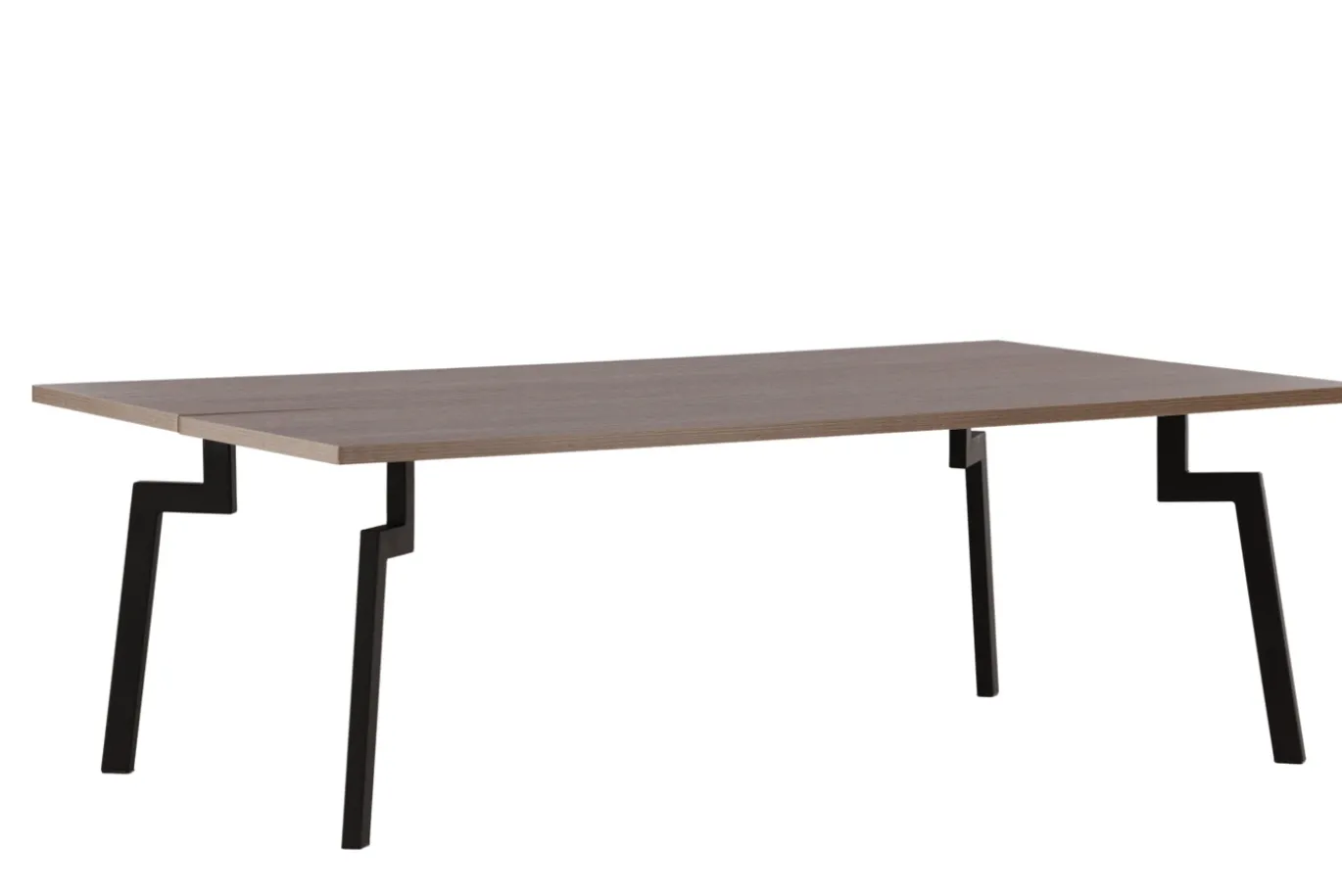 Fjôrd Salontafel Bethan Zwart/Bruin Mdf