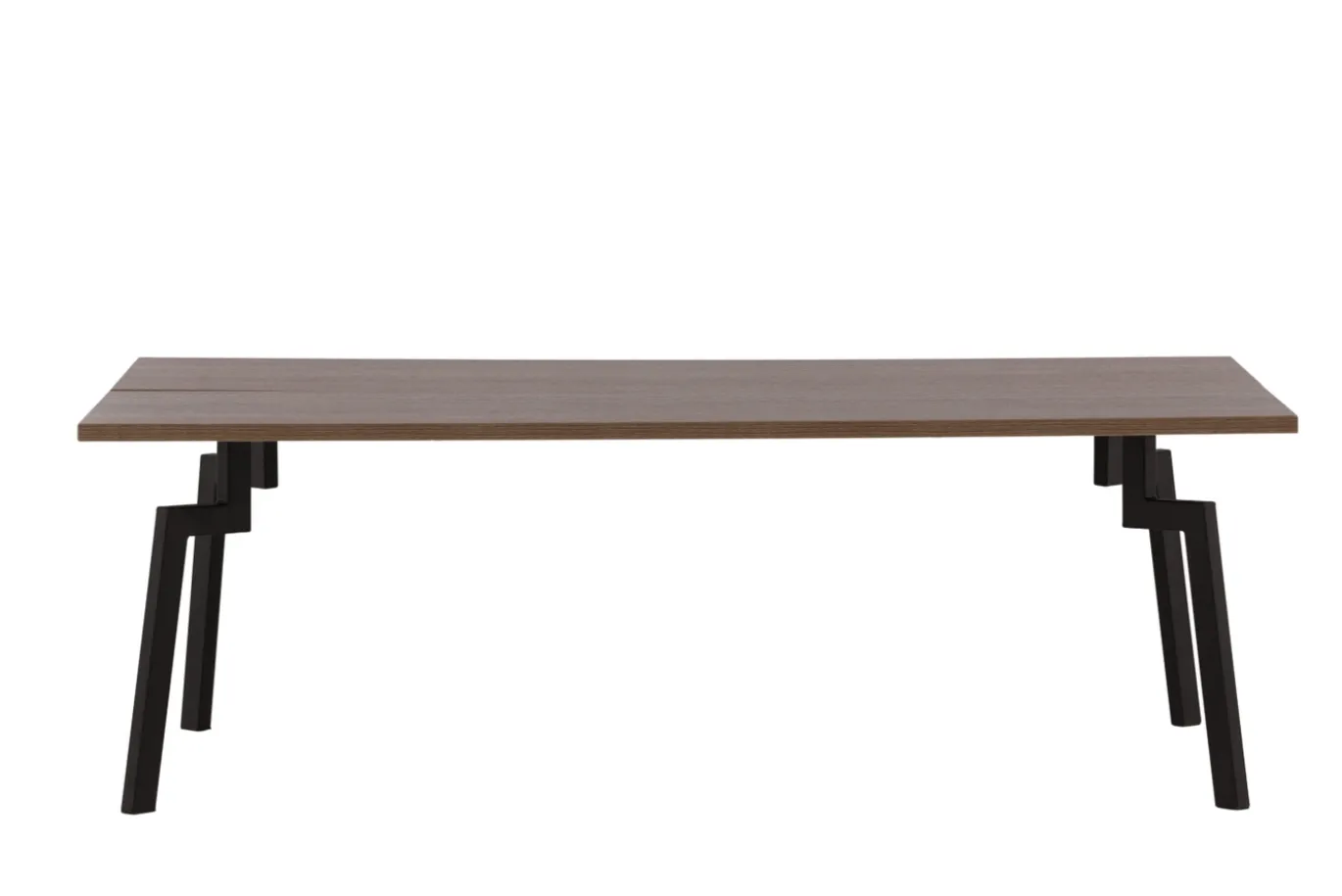 Fjôrd Salontafel Bethan Zwart/Bruin Mdf