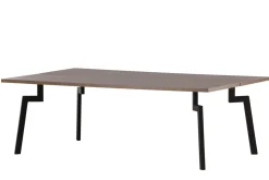 Fjôrd Salontafel Bethan Zwart/Bruin Mdf