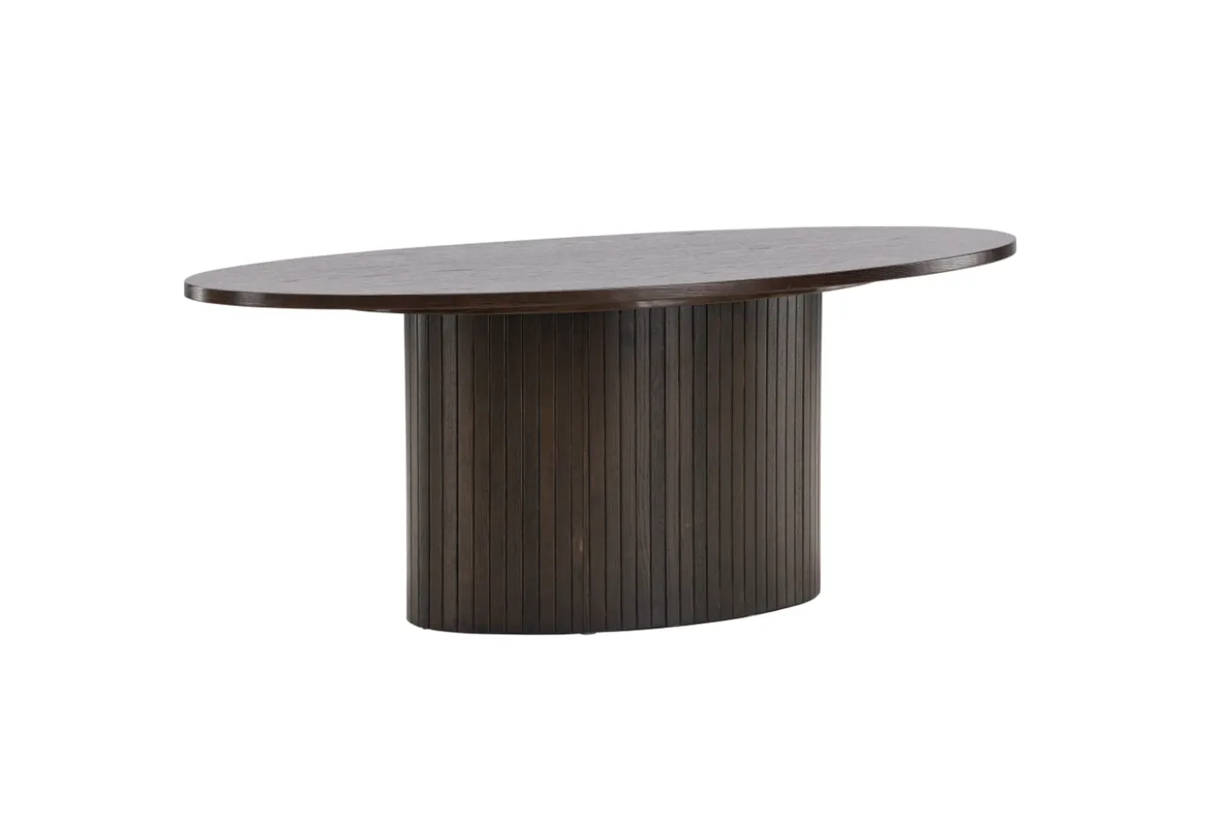 Fjôrd Salontafel Bianca Bruin Ovaal 120cm
