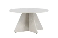 Fjôrd Salontafel Bootcut Beige ⌀80cm