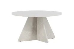 Fjôrd Salontafel Bootcut Beige ⌀80cm