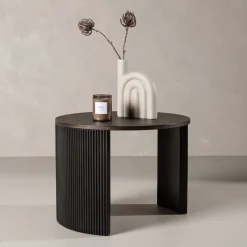 Fjôrd Salontafel Bristol Mokka Fineer Ø60cm