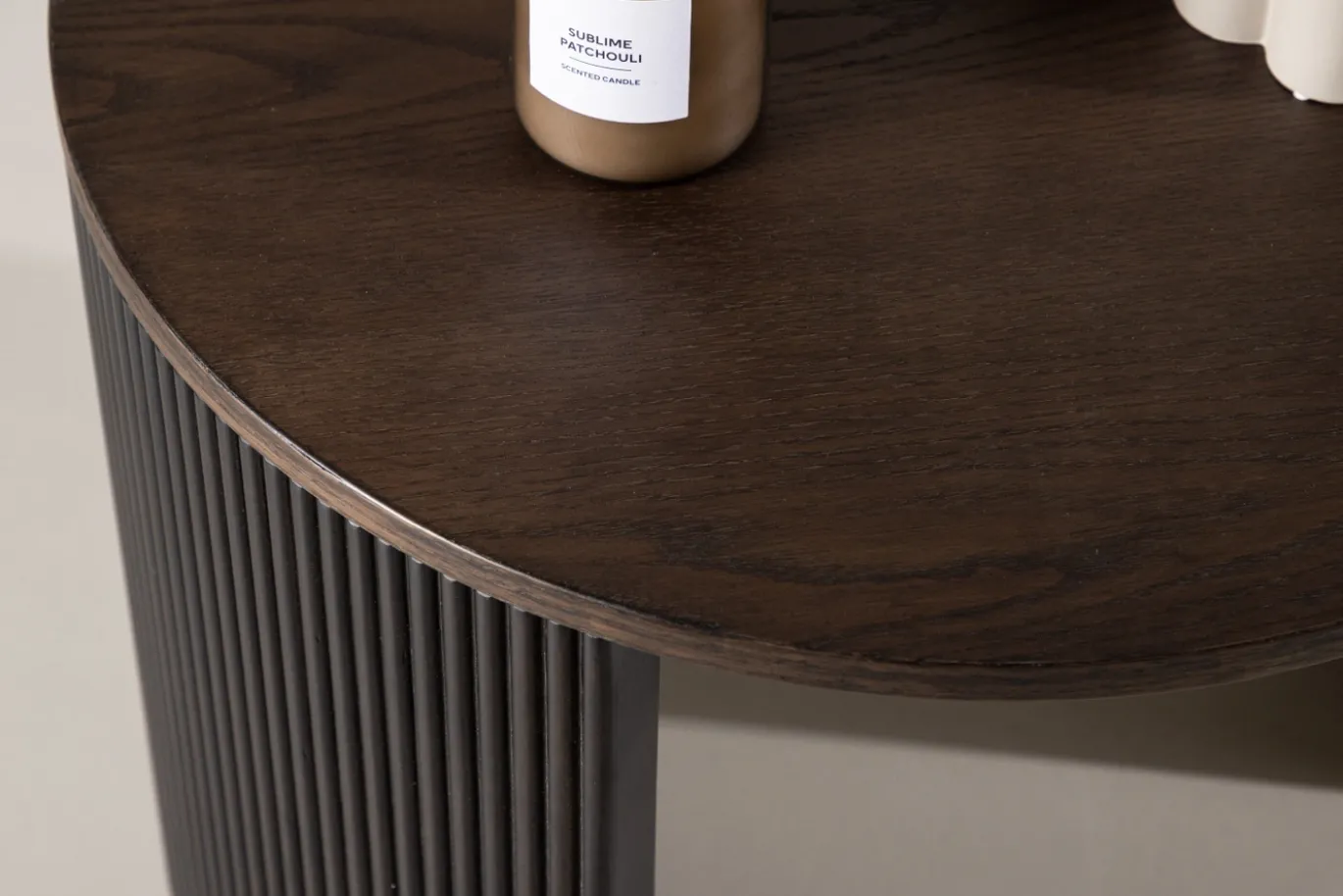 Fjôrd Salontafel Bristol Mokka Fineer Ø60cm