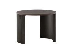 Fjôrd Salontafel Bristol Mokka Fineer Ø60cm