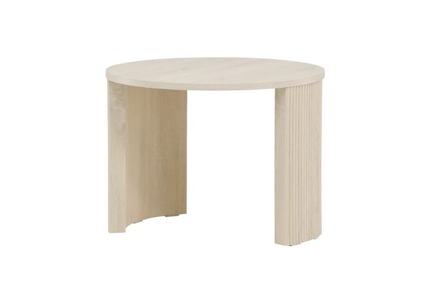 Fjôrd Salontafel Bristol Whitewash ⌀60cm