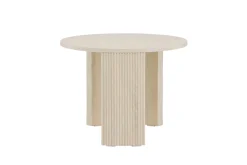 Fjôrd Salontafel Bristol Whitewash ⌀60cm