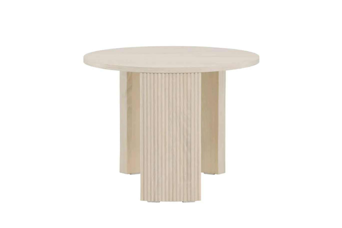 Fjôrd Salontafel Bristol Whitewash ⌀60cm