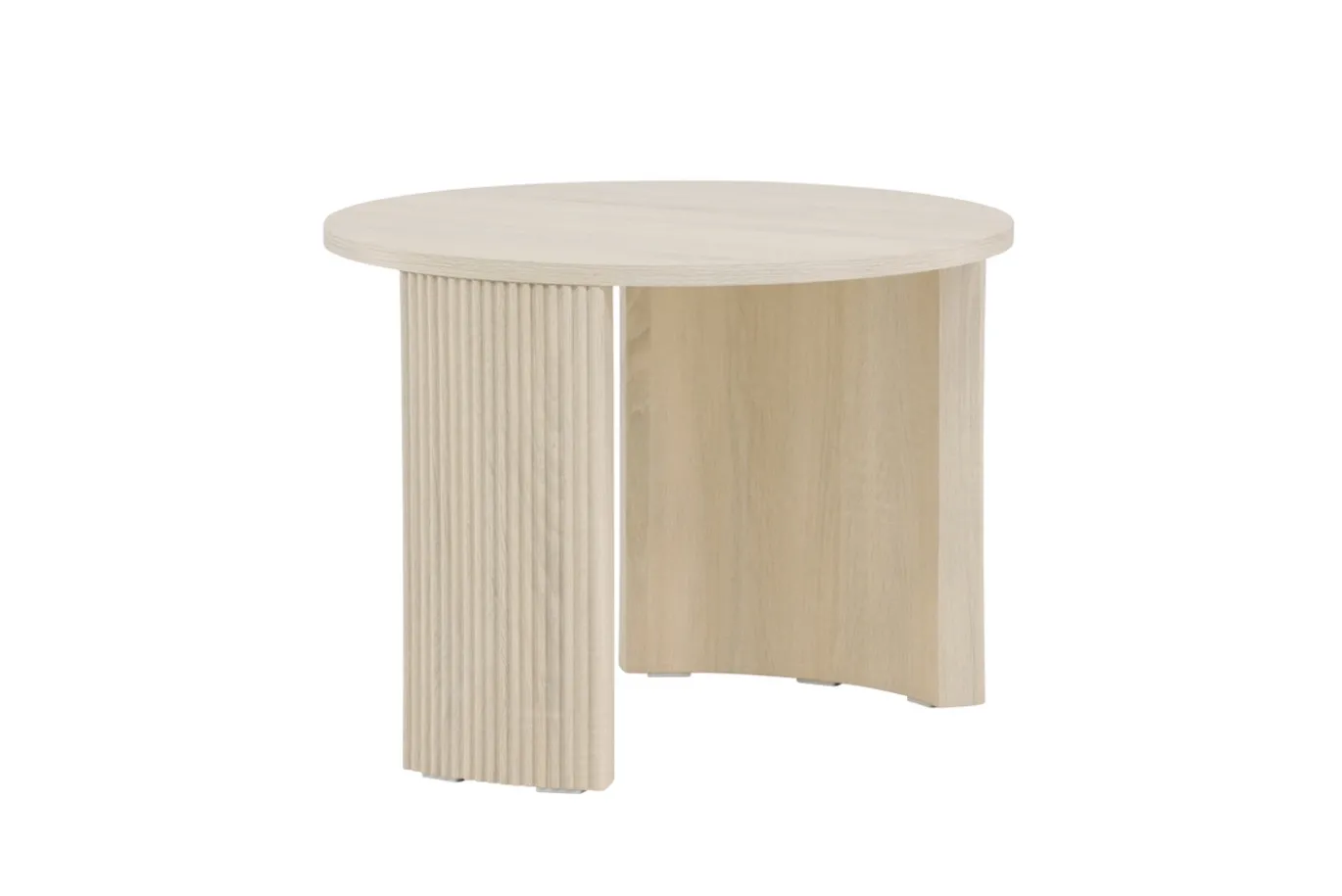 Fjôrd Salontafel Bristol Whitewash ⌀60cm