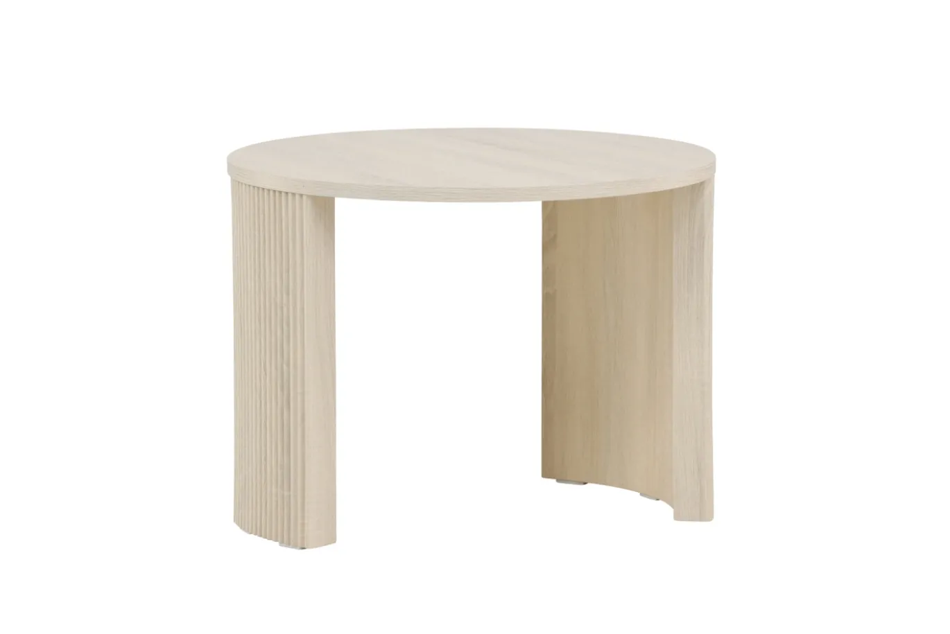 Fjôrd Salontafel Bristol Whitewash ⌀60cm