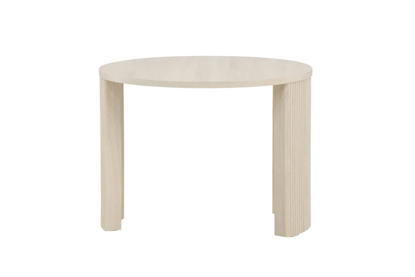 Fjôrd Salontafel Bristol Whitewash ⌀60cm