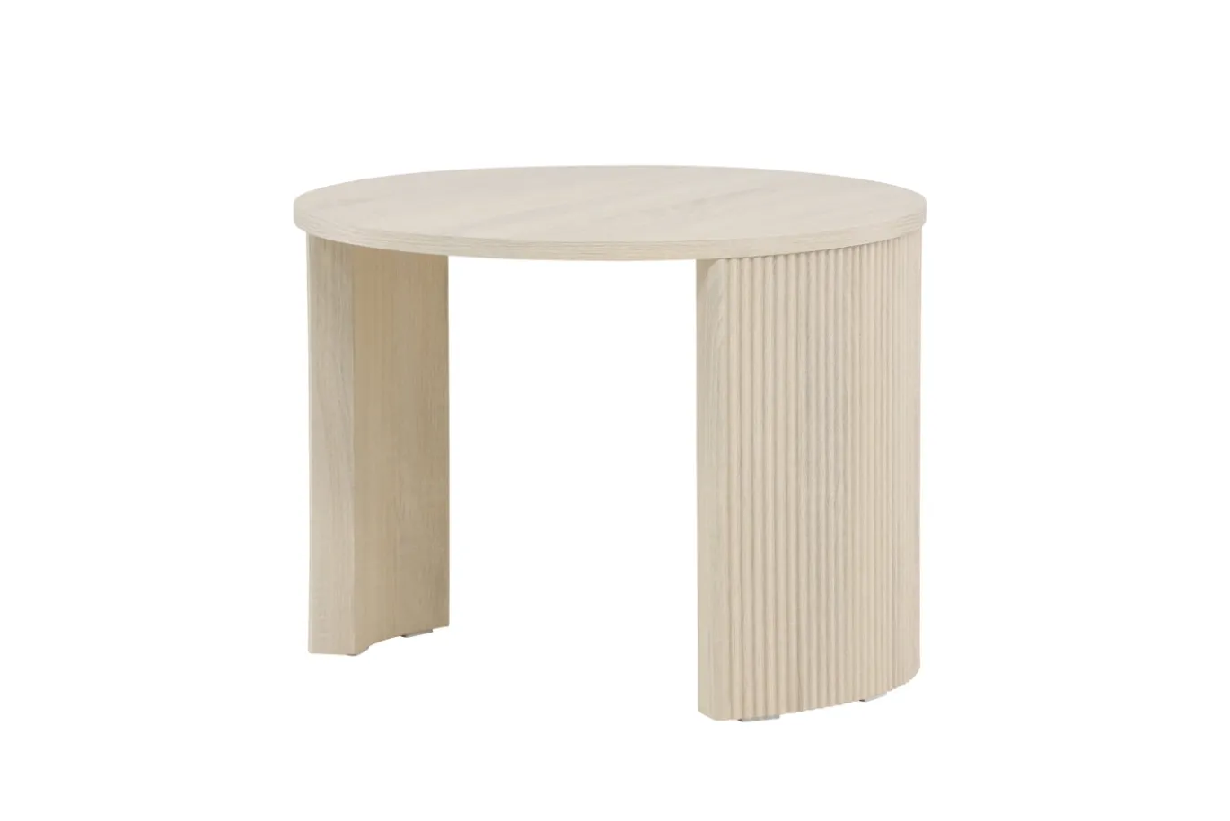 Fjôrd Salontafel Bristol Whitewash ⌀60cm