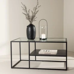 Fjôrd Salontafel Campinas Zwart