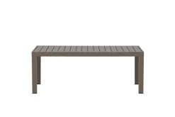 Fjôrd Salontafel Copacabana Aluminium Bruin 120x70cm