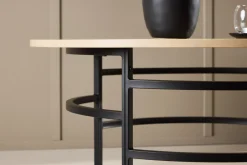 Fjôrd Salontafel Copenhagen Whitewash ⌀100cm