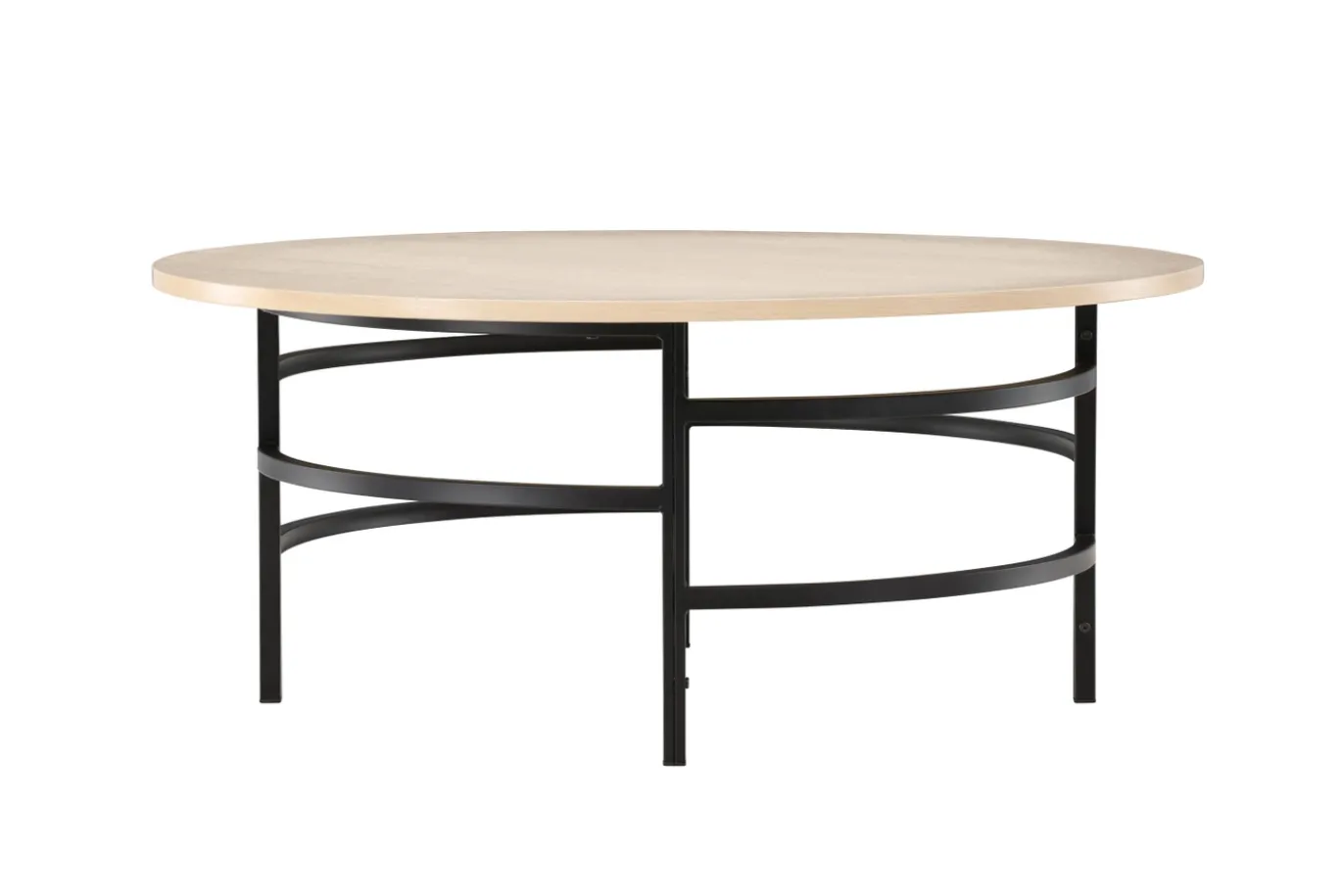 Fjôrd Salontafel Copenhagen Whitewash ⌀100cm