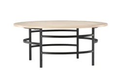 Fjôrd Salontafel Copenhagen Whitewash ⌀100cm