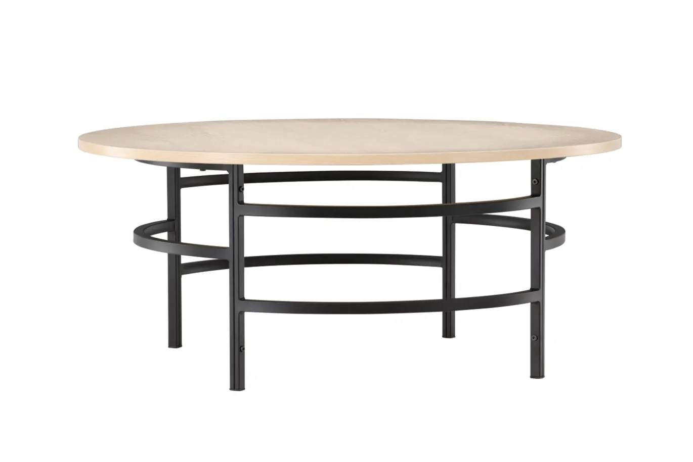 Fjôrd Salontafel Copenhagen Whitewash ⌀100cm