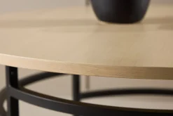 Fjôrd Salontafel Copenhagen Whitewash ⌀100cm