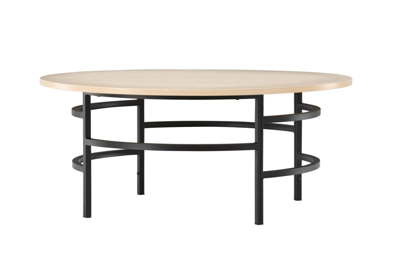 Fjôrd Salontafel Copenhagen Whitewash ⌀100cm
