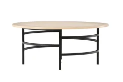 Fjôrd Salontafel Copenhagen Whitewash ⌀100cm