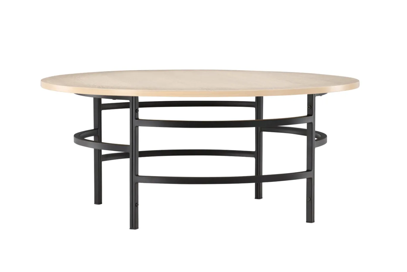 Fjôrd Salontafel Copenhagen Whitewash ⌀100cm