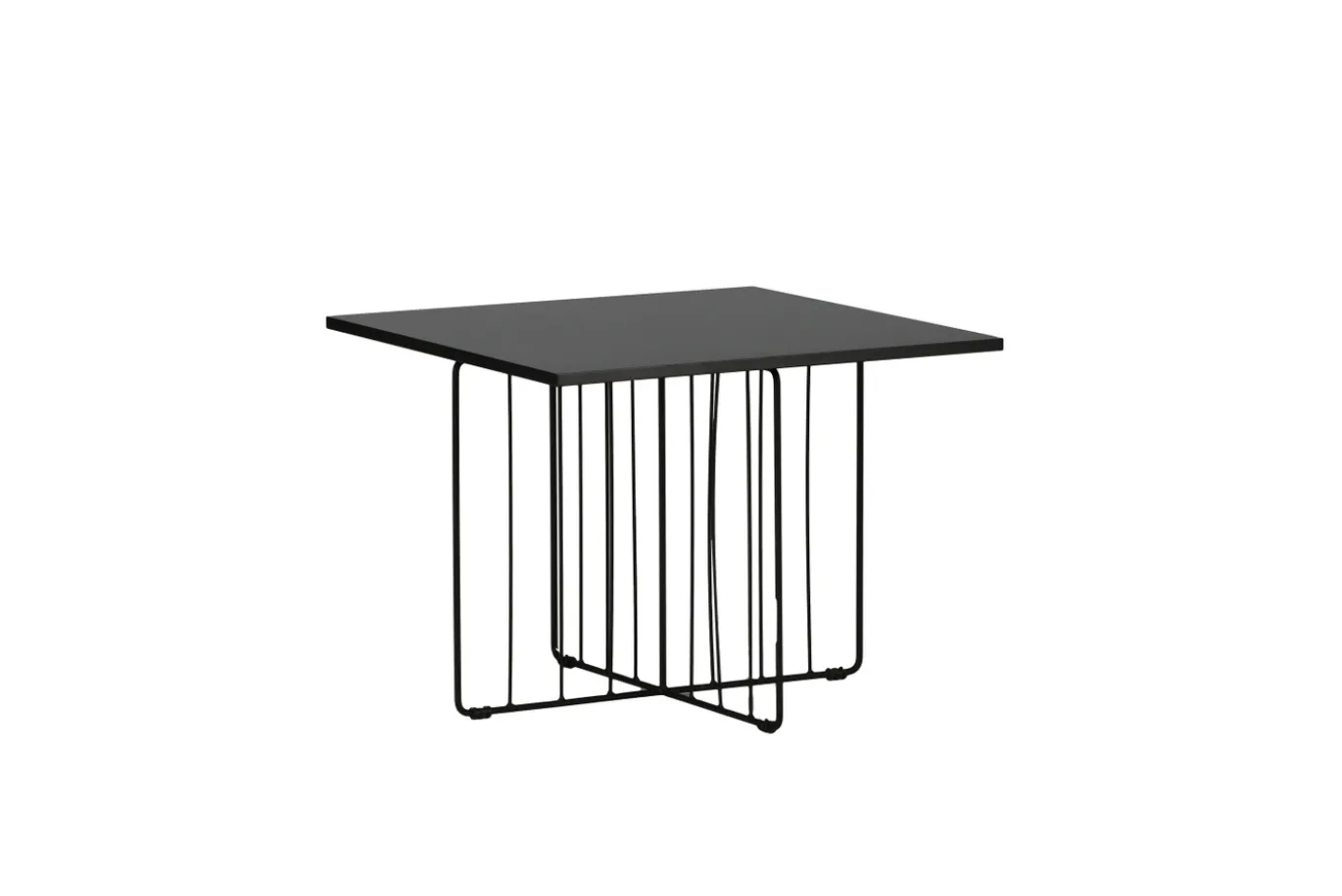 Fjôrd Salontafel Dayton Zwart 60x60cm