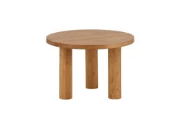 Fjôrd Salontafel Duxbury Naturel Rubberhout Ø60cm
