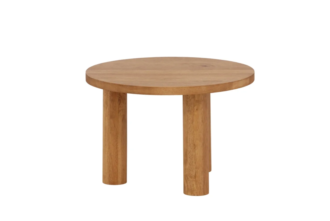 Fjôrd Salontafel Duxbury Naturel Rubberhout Ø60cm
