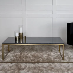 Fjôrd Salontafel Estelle Grijs Marmer Brass 120cm