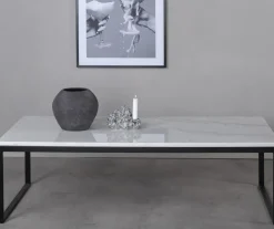 Fjôrd Salontafel Estelle 120x60x36cm Wit Marmer