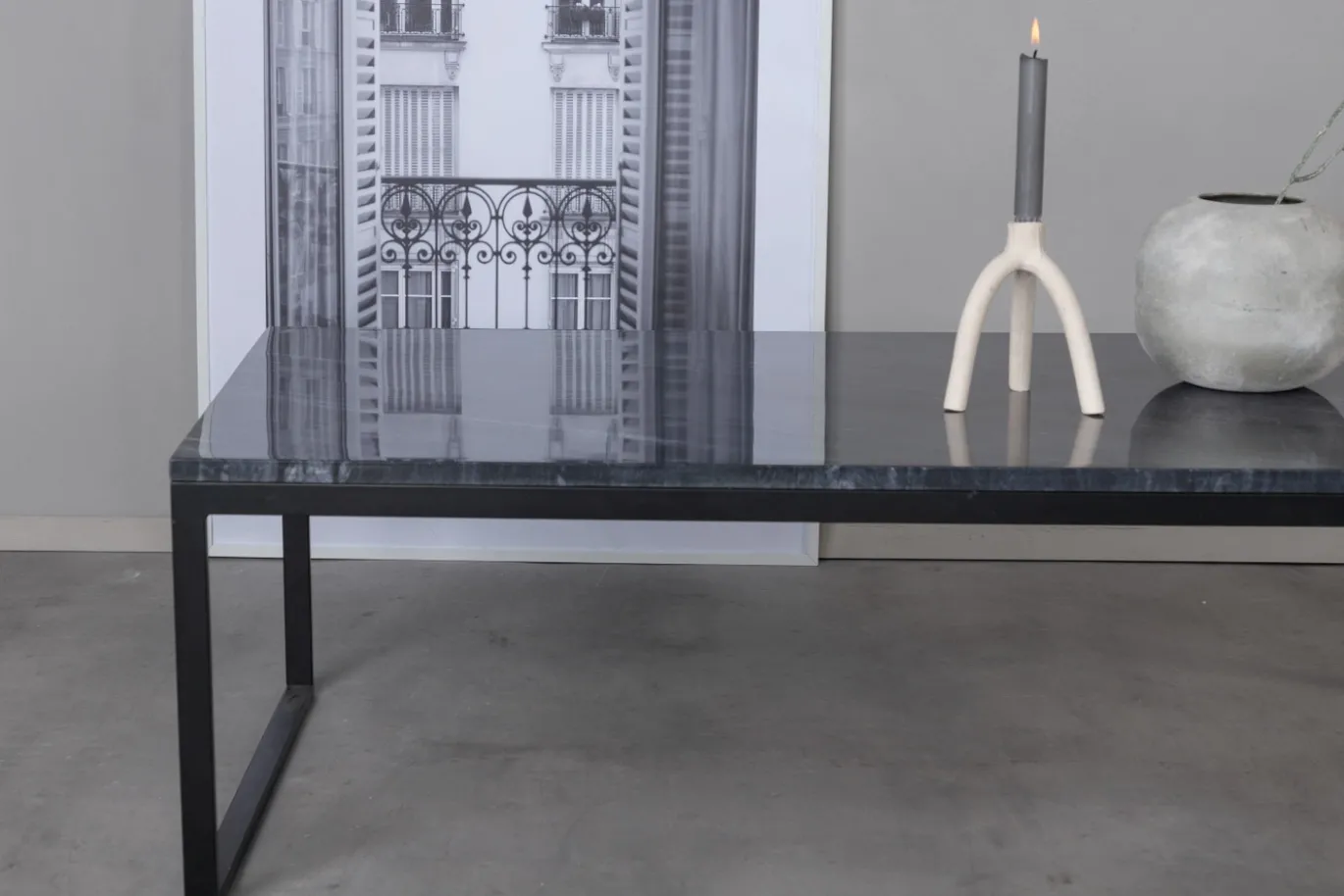 Fjôrd Salontafel Estelle 120x60x36cm Grijs Marmer
