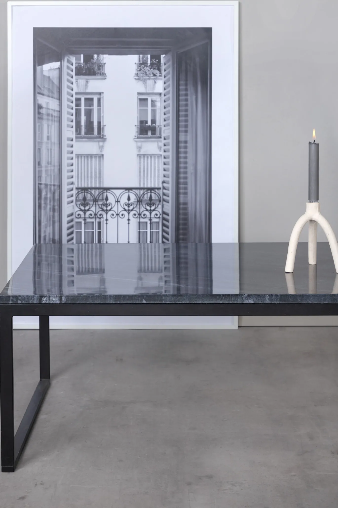 Fjôrd Salontafel Estelle 120x60x36cm Grijs Marmer