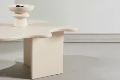 Fjôrd Salontafel Flower Beige 116x76cm