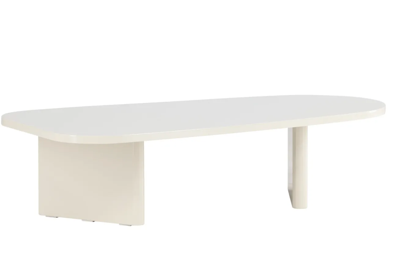 Fjôrd Salontafel Grönvik MDF Glanzend Beige 130cm