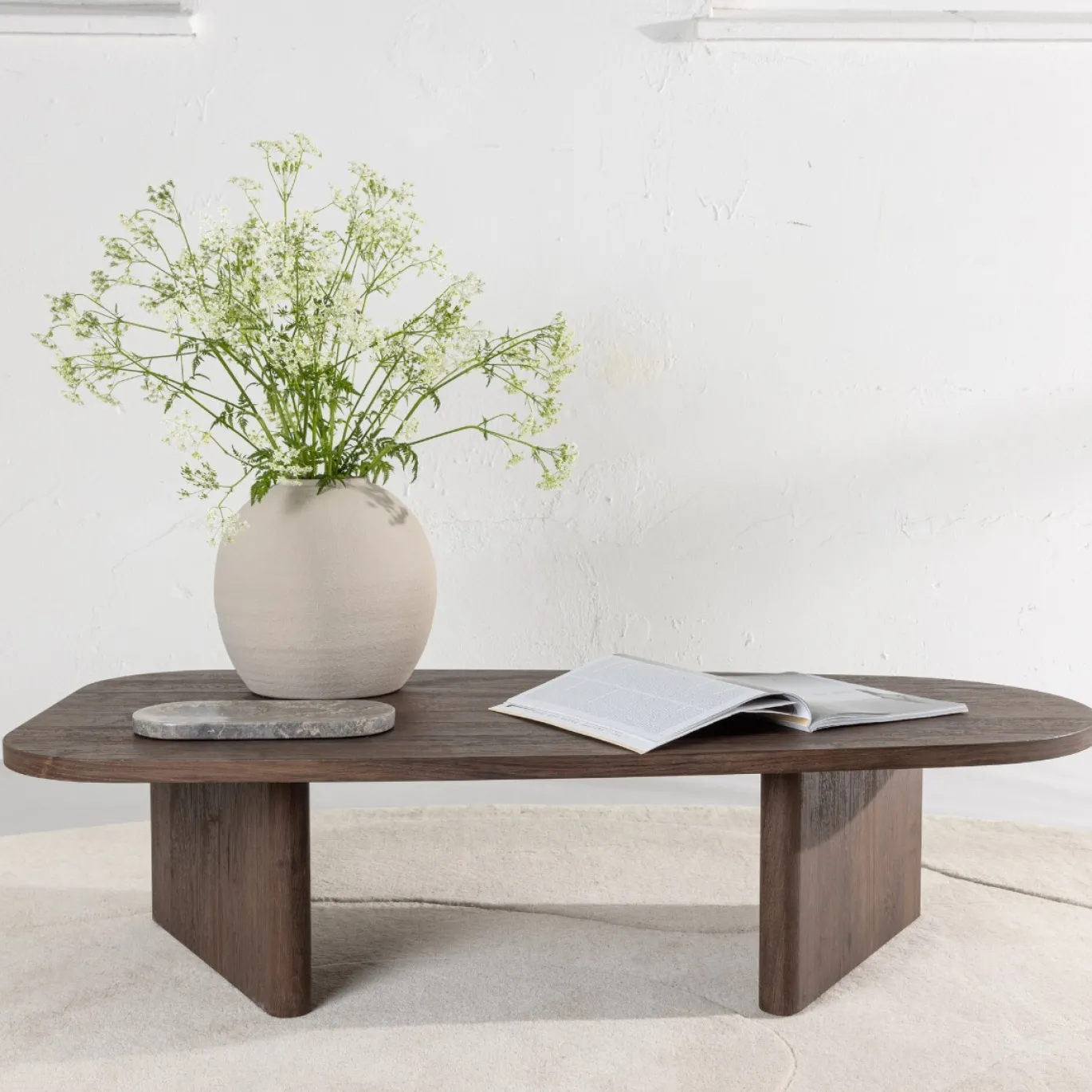Fjôrd Salontafel Grönvik Mokka 130x65cm