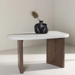 Fjôrd Salontafel Grönvik 70x45cm Mokka Betonlook